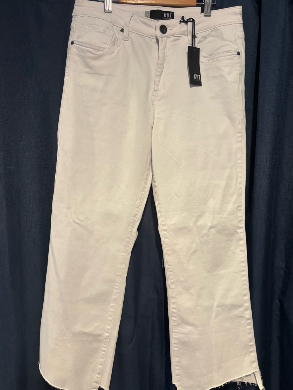 Kut from the Kloth White Straight-Leg Men's Jeans